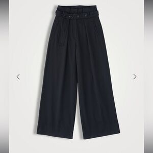 KOTN belted wide-leg trousers
